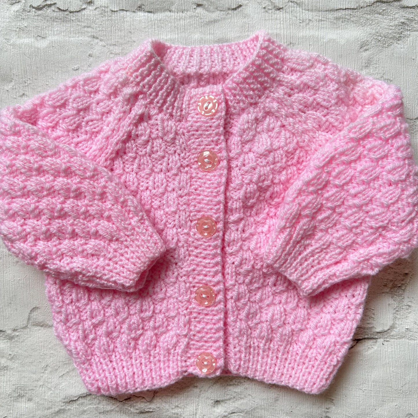 0-3 MONTHS Personalised Baby Name Cardigans