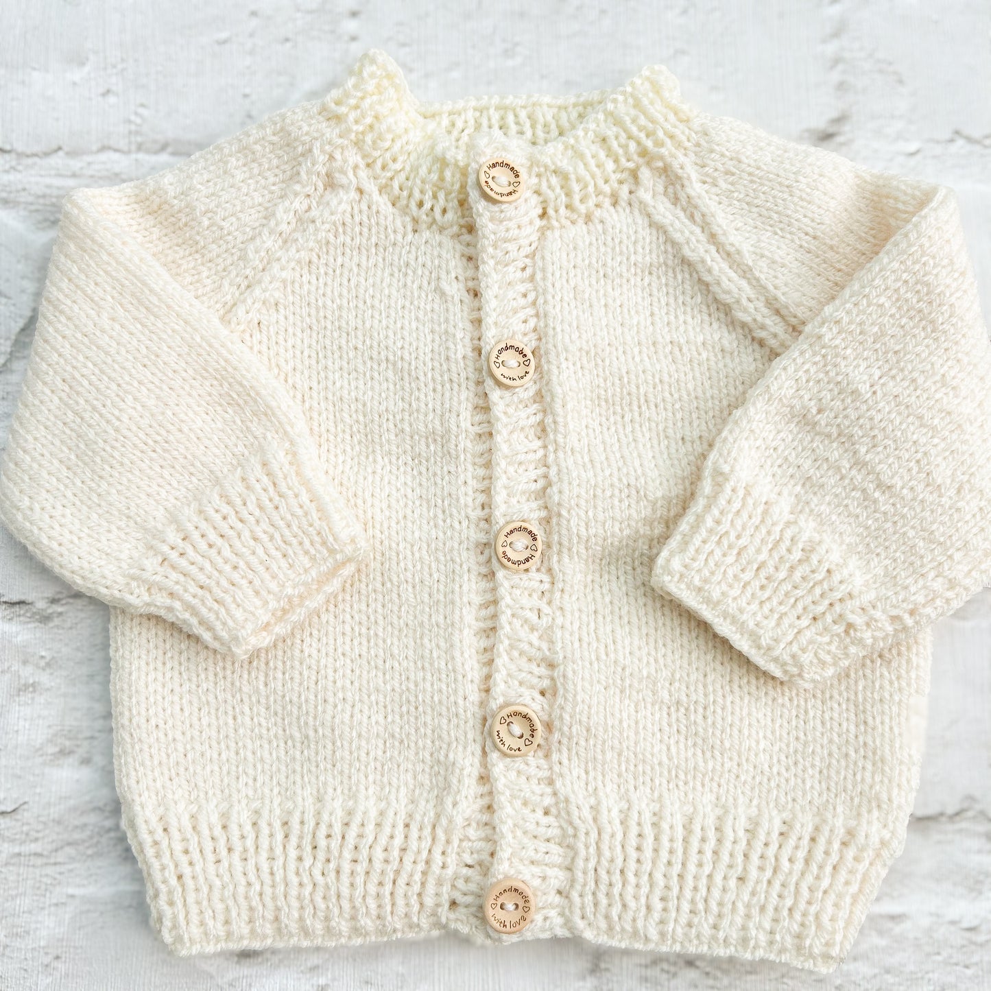 0-3 MONTHS Personalised Baby Name Cardigans