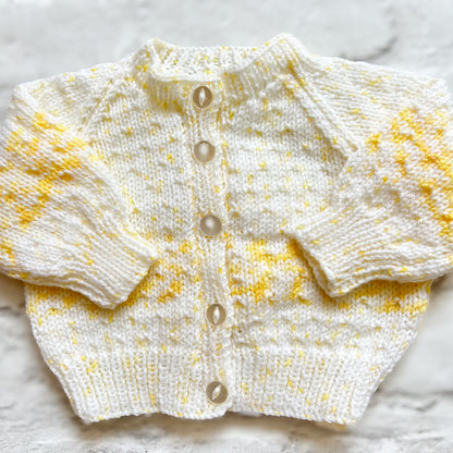 0-3 MONTHS Personalised Baby Name Cardigans