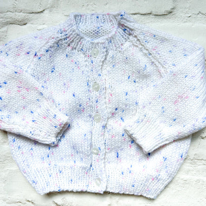 0-3 MONTHS Personalised Baby Name Cardigans