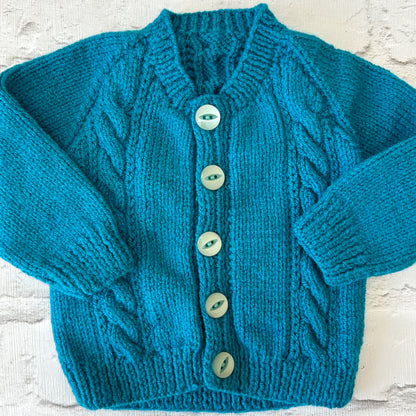 0-3 MONTHS Personalised Baby Name Cardigans