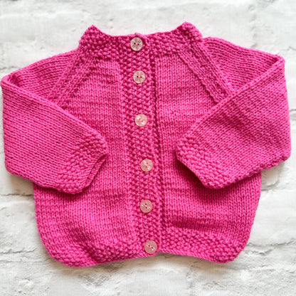 0-3 MONTHS Personalised Baby Name Cardigans