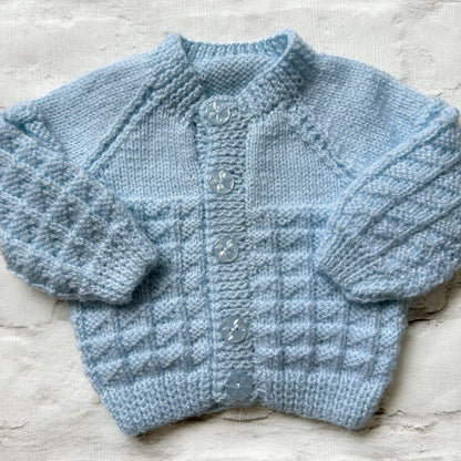 0-3 MONTHS Personalised Baby Name Cardigans