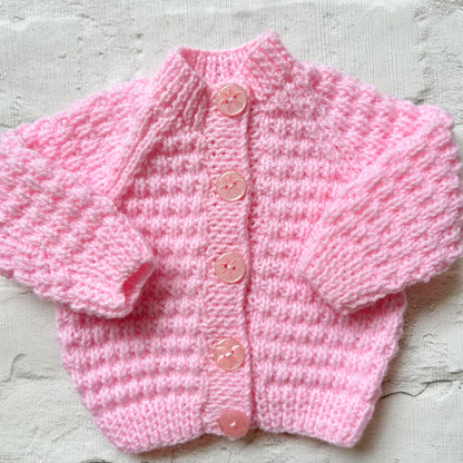 NEWBORN Baby Name Cardigans