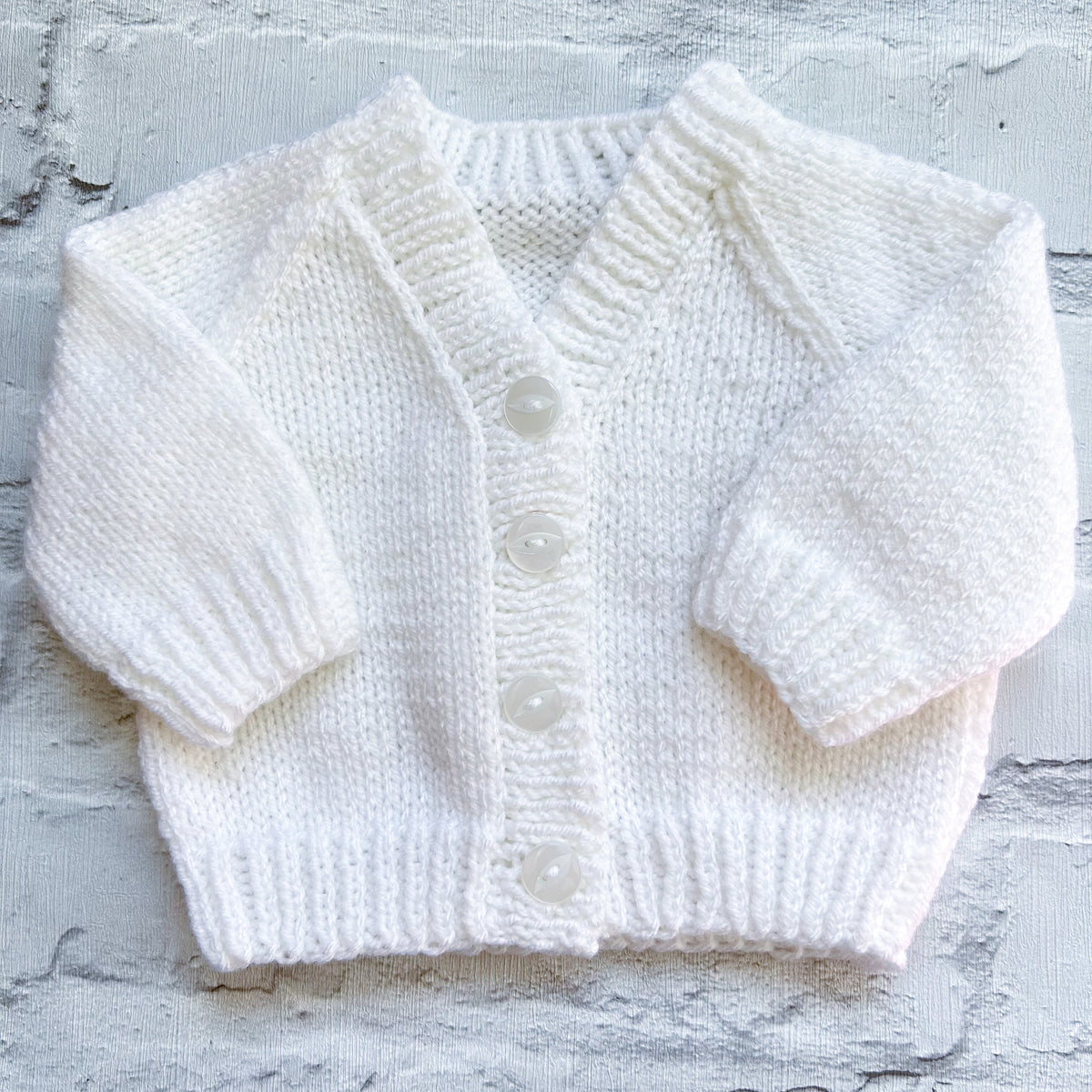 0-3 MONTHS Personalised Baby Name Cardigans