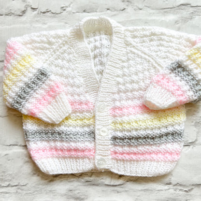 0-3 MONTHS Personalised Baby Name Cardigans