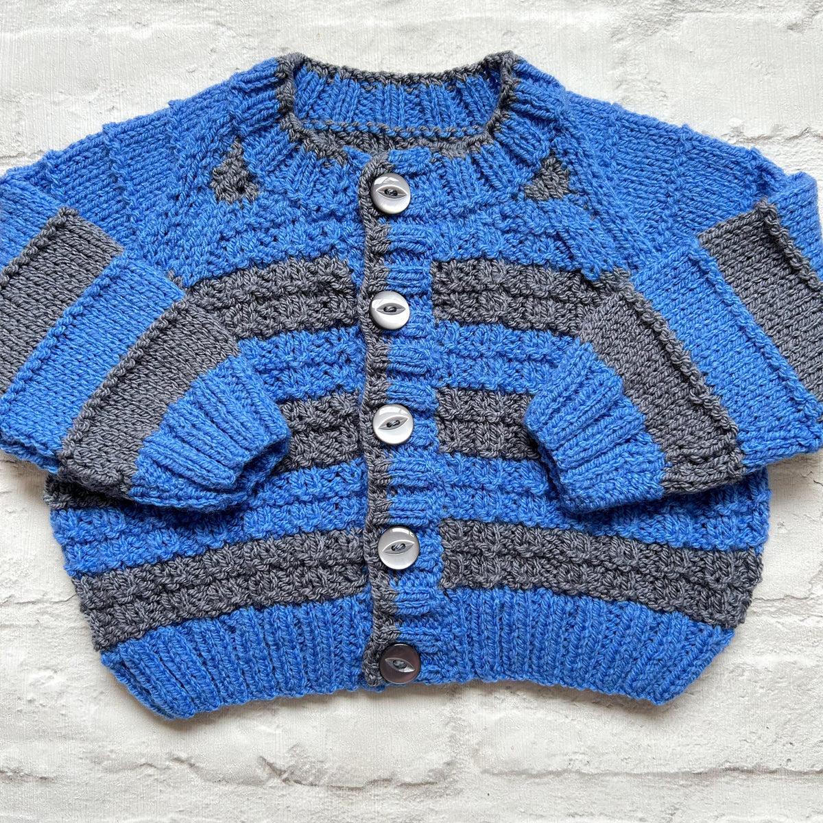 12-18 MONTHS Personalised Baby Name Cardigan