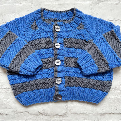 12-18 MONTHS Personalised Baby Name Cardigan