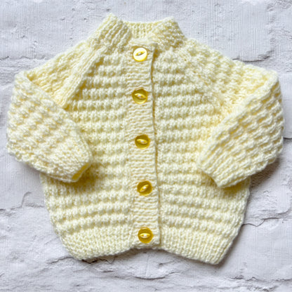 NEWBORN Baby Name Cardigans