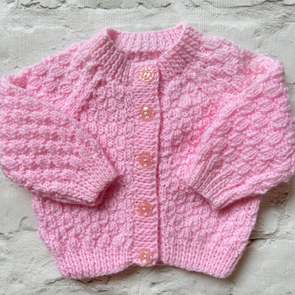 0-3 MONTHS Personalised Baby Name Cardigans