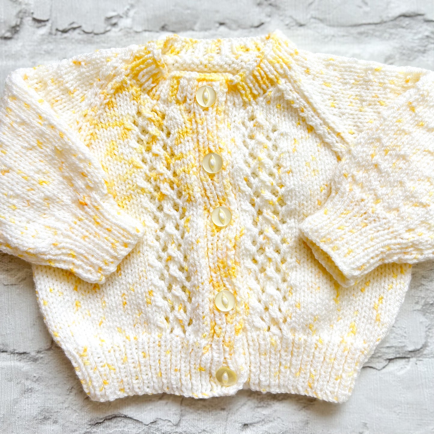 0-3 MONTHS Personalised Baby Name Cardigans