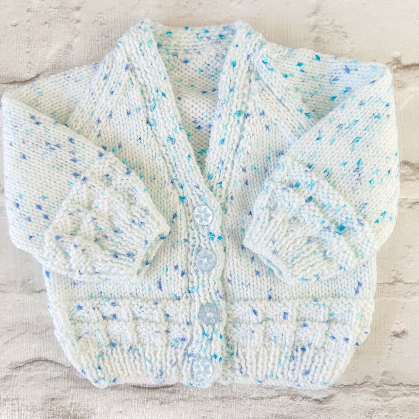 0-3 MONTHS Personalised Baby Name Cardigans