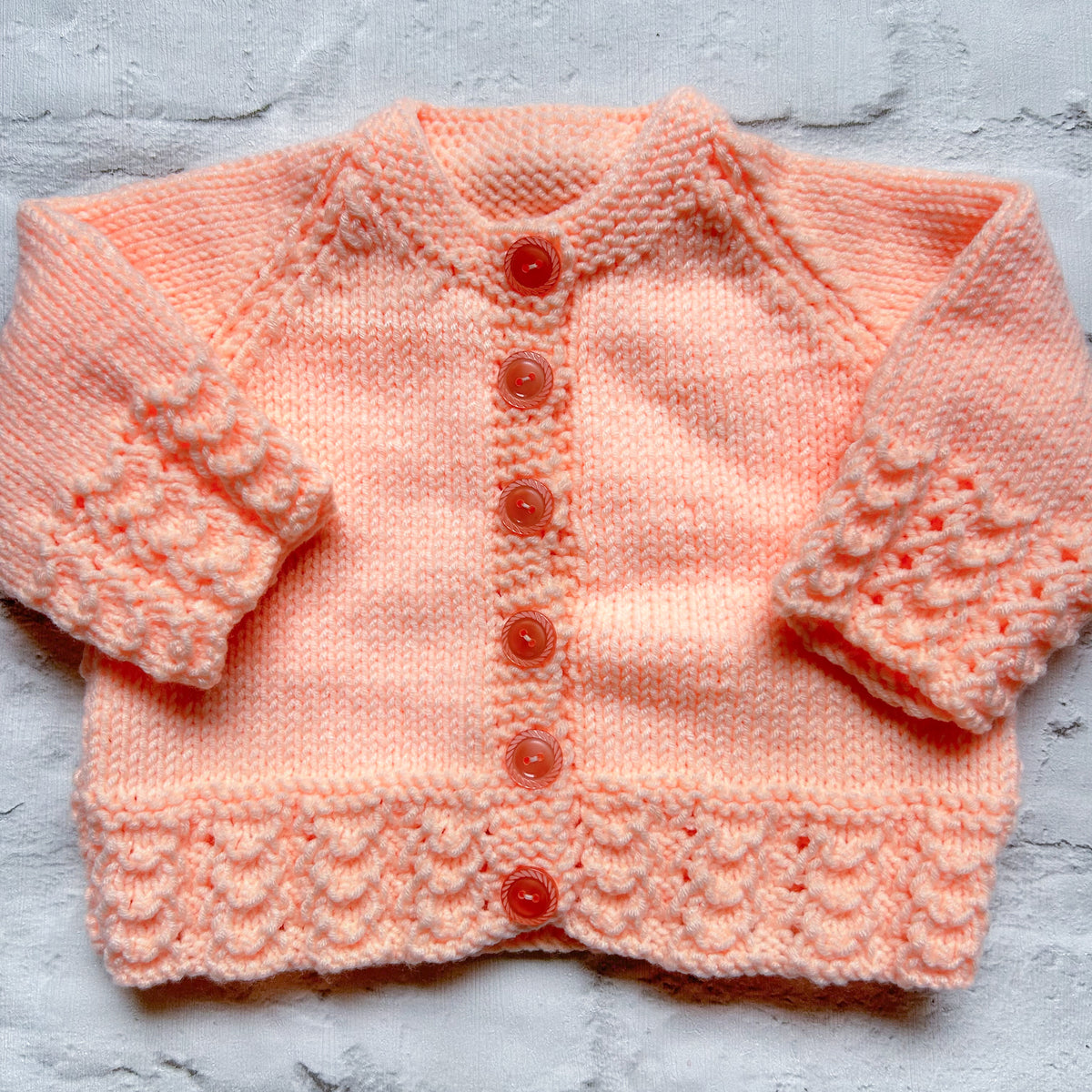 3-6 MONTHS - Personalised Baby Name Cardigans