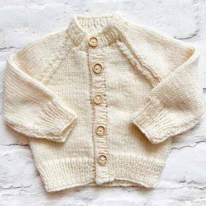 NEWBORN Baby Name Cardigans