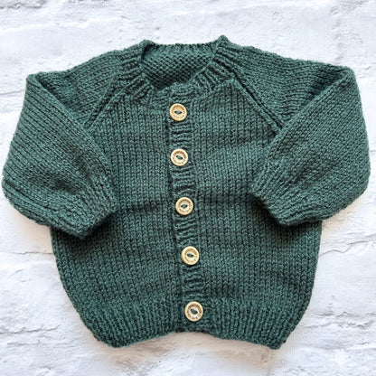 0-3 MONTHS Personalised Baby Name Cardigans