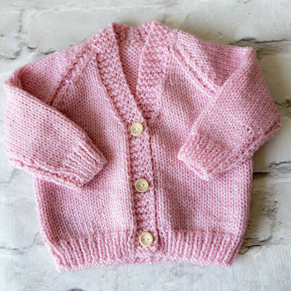0-3 MONTHS Personalised Baby Name Cardigans
