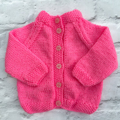 0-3 MONTHS Personalised Baby Name Cardigans