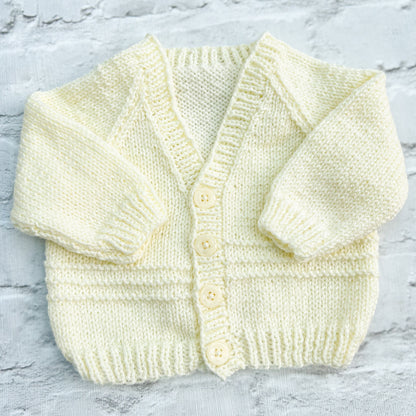 3-6 MONTHS - Personalised Baby Name Cardigans