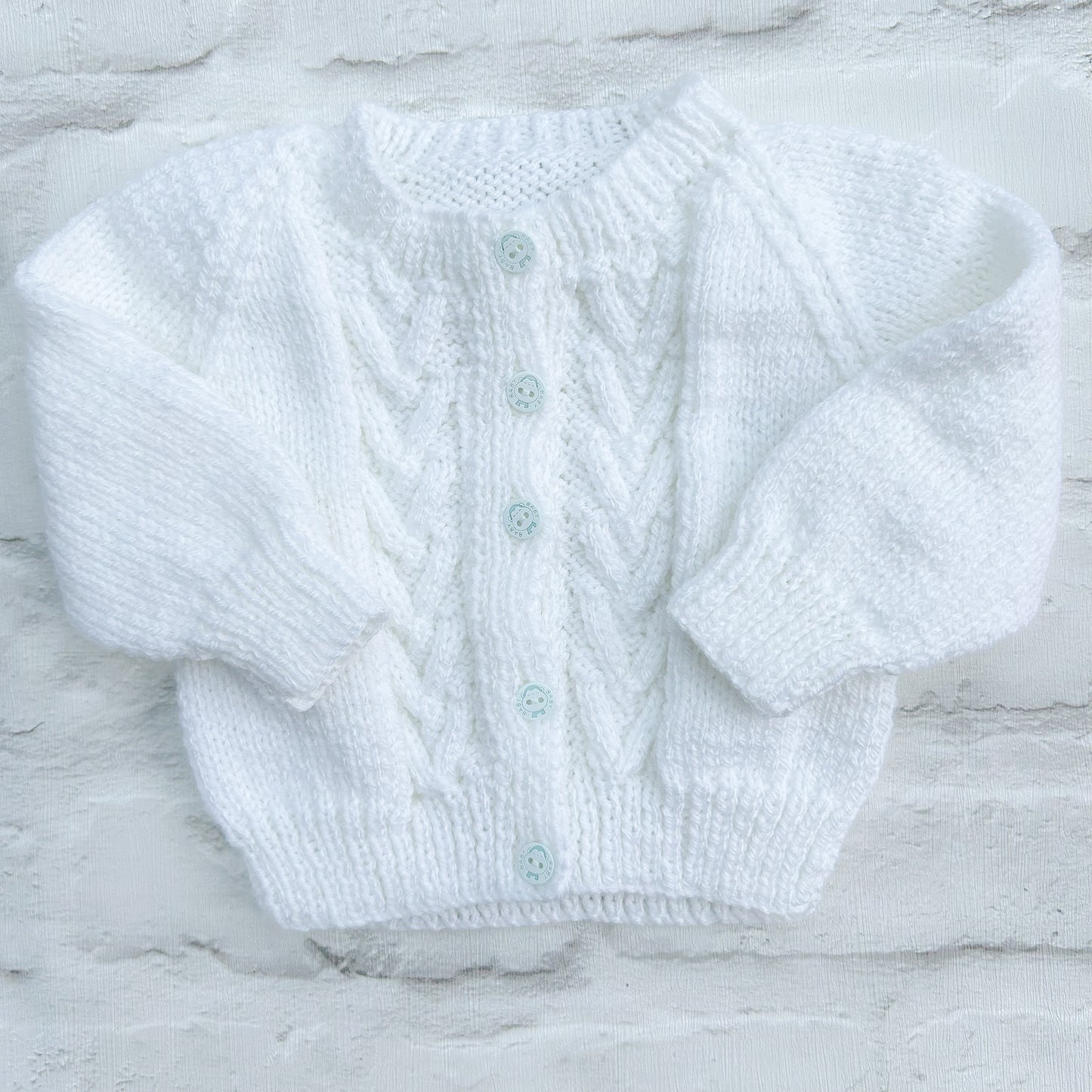 0-3 MONTHS Personalised Baby Name Cardigans